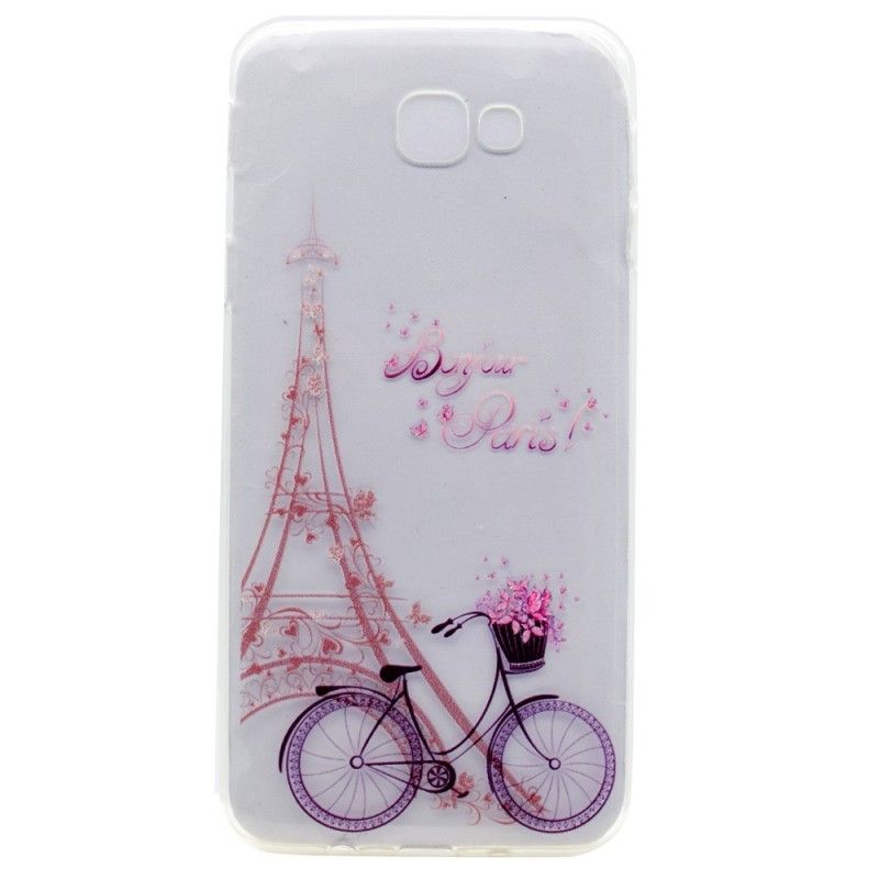 Coque Samsung Galaxy A3 2017 Transparente Bonjour Paris