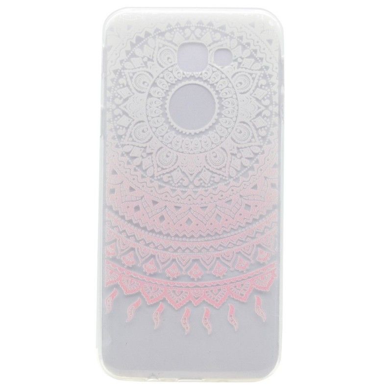 Coque Samsung Galaxy A3 2017 Transparente Mandala Coloré