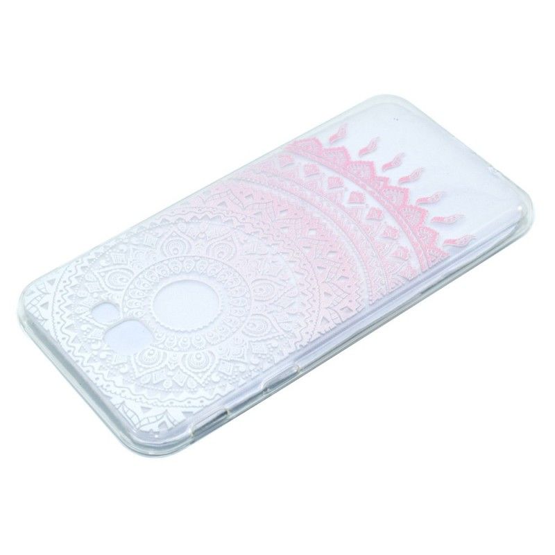 Coque Samsung Galaxy A3 2017 Transparente Mandala Coloré