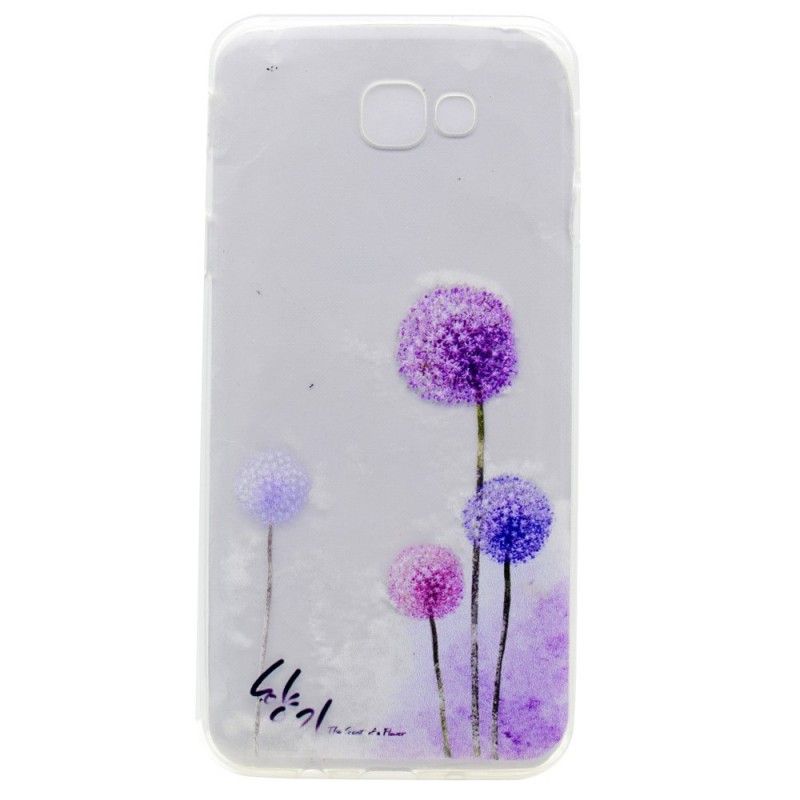 Coque Samsung Galaxy A3 2017 Transparente Pissenlits Colorés