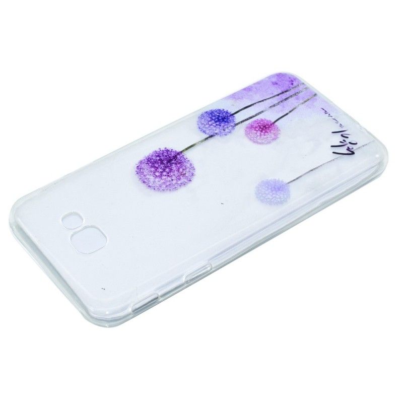 Coque Samsung Galaxy A3 2017 Transparente Pissenlits Colorés