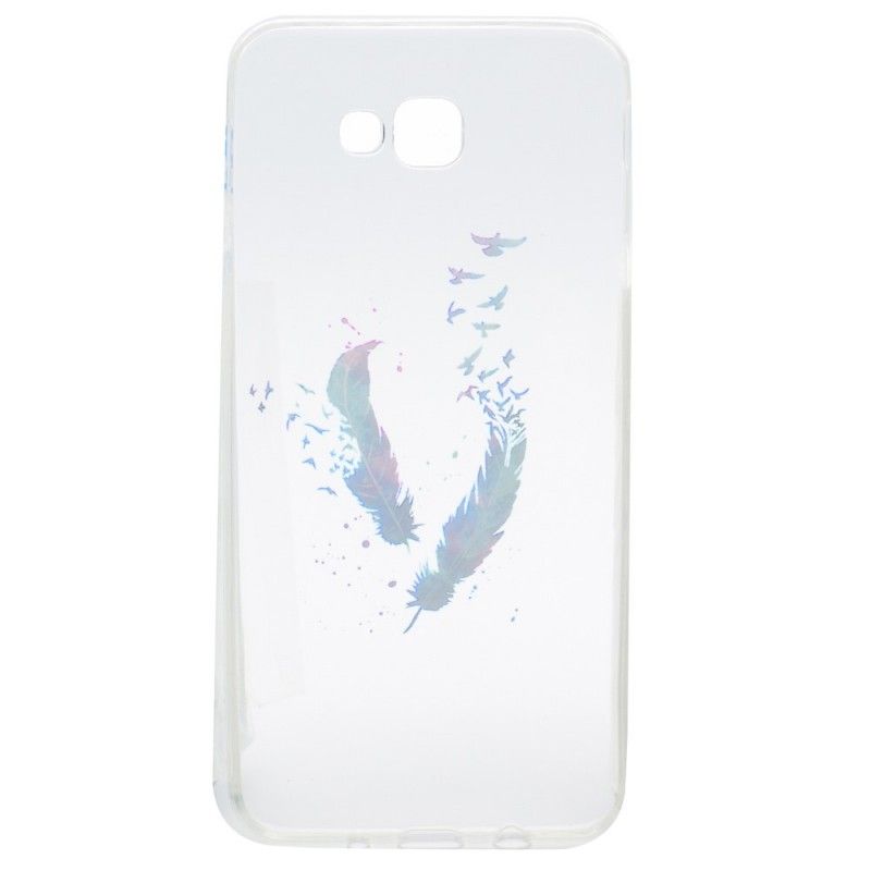 Coque Samsung Galaxy A3 2017 Transparente Plumes