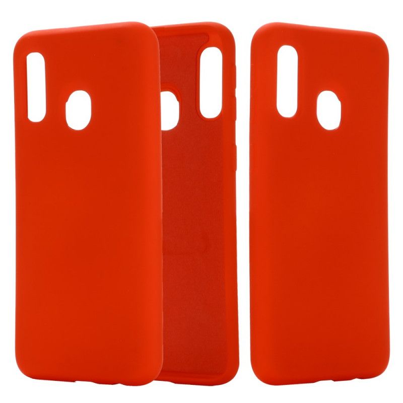 Coque Samsung Galaxy A30 Conception Silicone Liquide