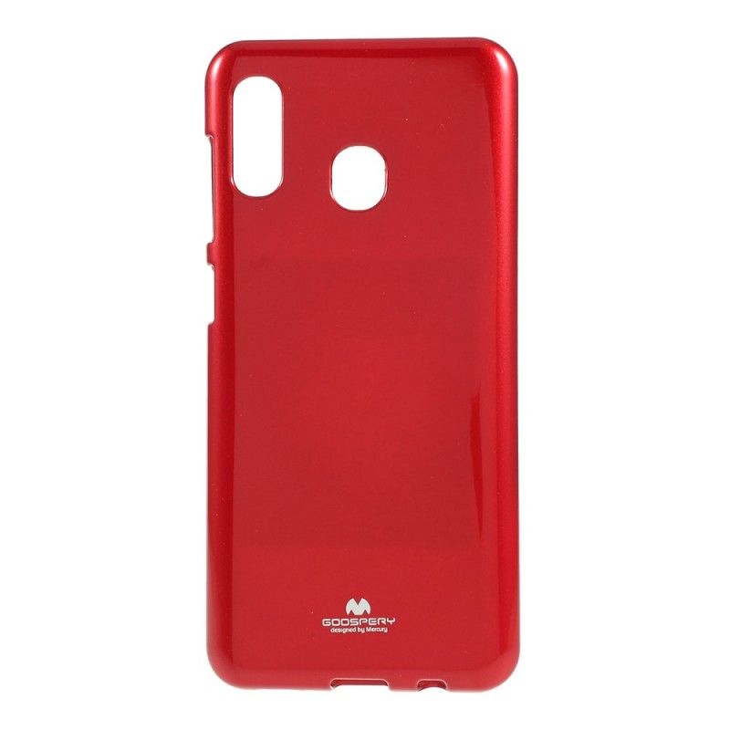 Coque Samsung Galaxy A30 Effet Métal Flashy Goospery