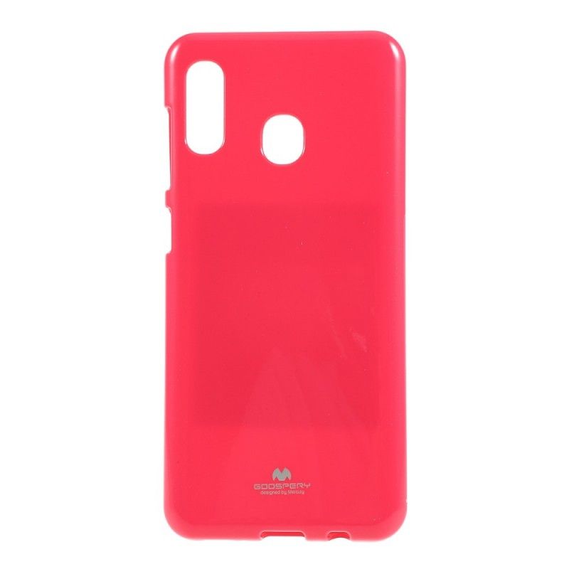 Coque Samsung Galaxy A30 Effet Métal Flashy Goospery