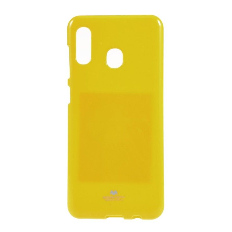 Coque Samsung Galaxy A30 Effet Métal Flashy Mercury