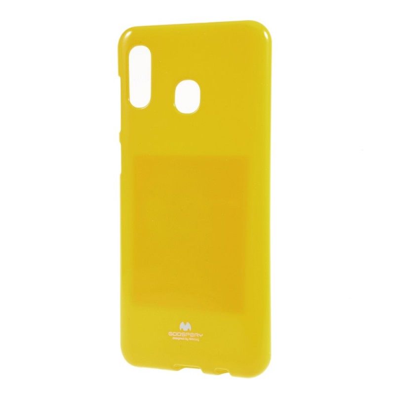 Coque Samsung Galaxy A30 Effet Métal Flashy Mercury