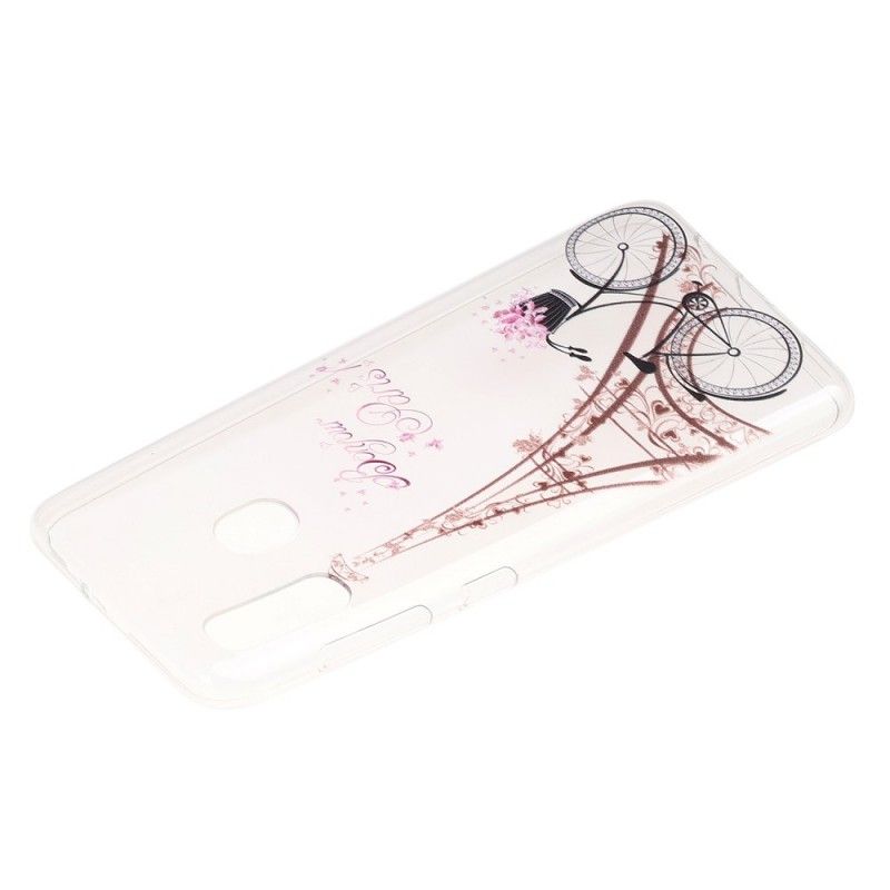 Coque Samsung Galaxy A30 Transparente Bonjour Paris