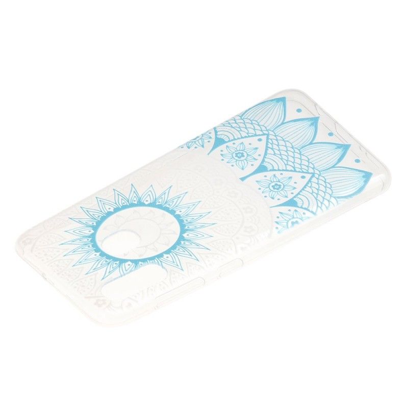 Coque Samsung Galaxy A30 Transparente Mandala Coloré