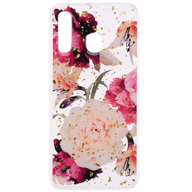 Coque Samsung Galaxy A30 Transparente Superbes Bouquets