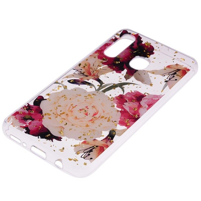 Coque Samsung Galaxy A30 Transparente Superbes Bouquets