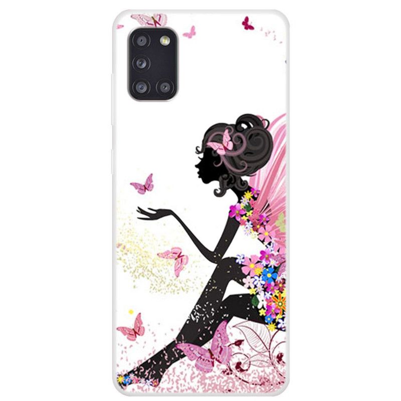Coque Samsung Galaxy A31 Butterfly Lady