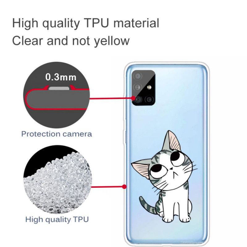 Coque Samsung Galaxy A31 Charmant Chat