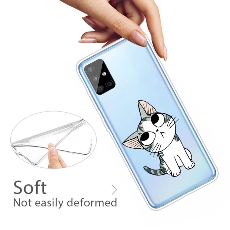 Coque Samsung Galaxy A31 Charmant Chat