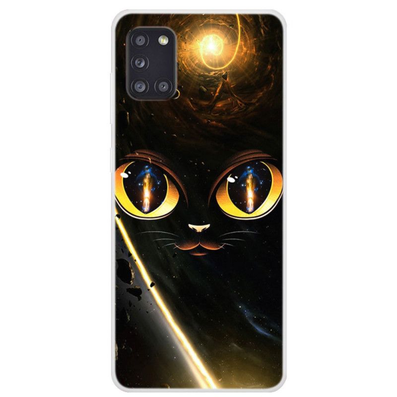 Coque Samsung Galaxy A31 Chat Galaxie