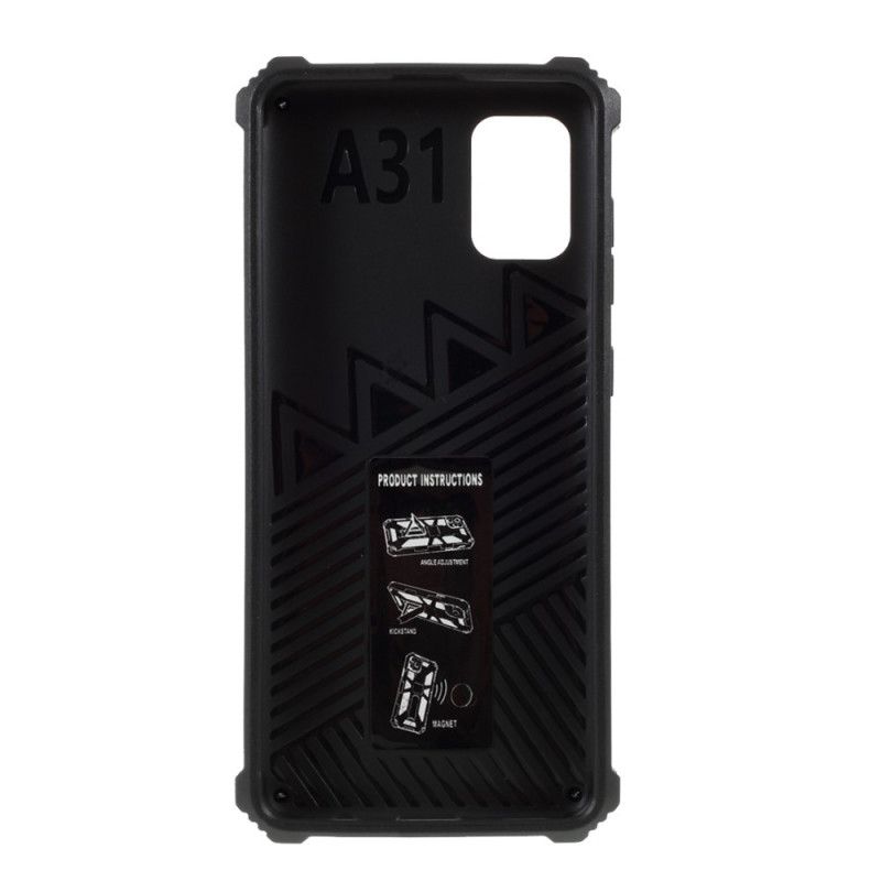 Coque Samsung Galaxy A31 Détachable Avec Béquille