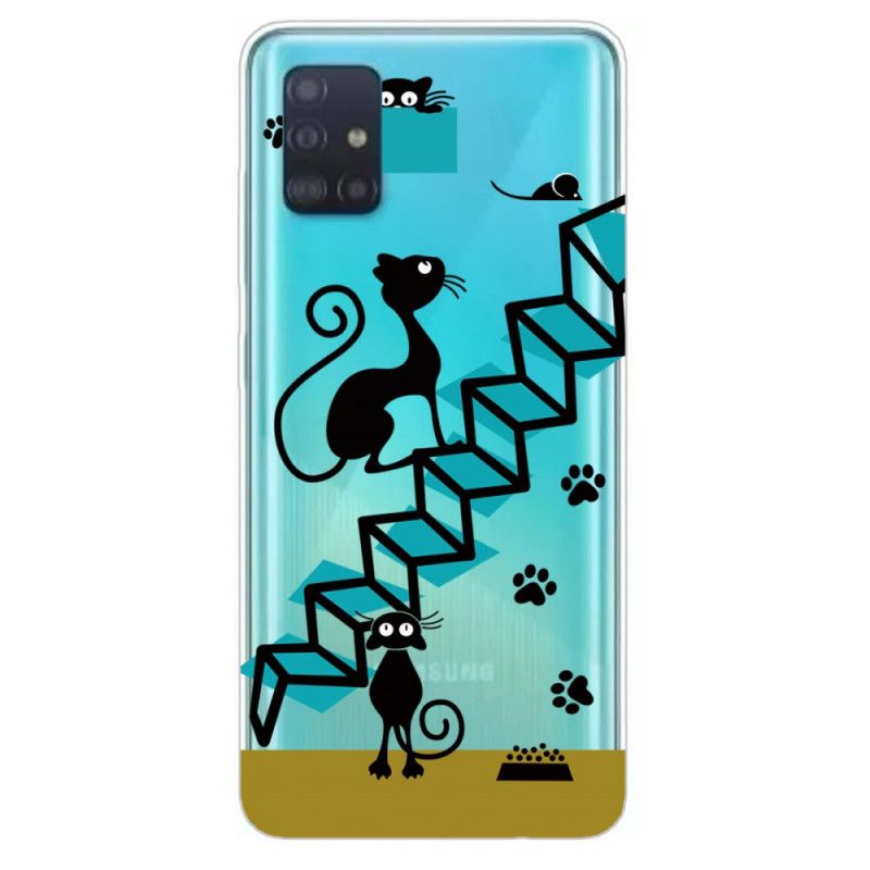 Coque Samsung Galaxy A31 Drôles De Chats