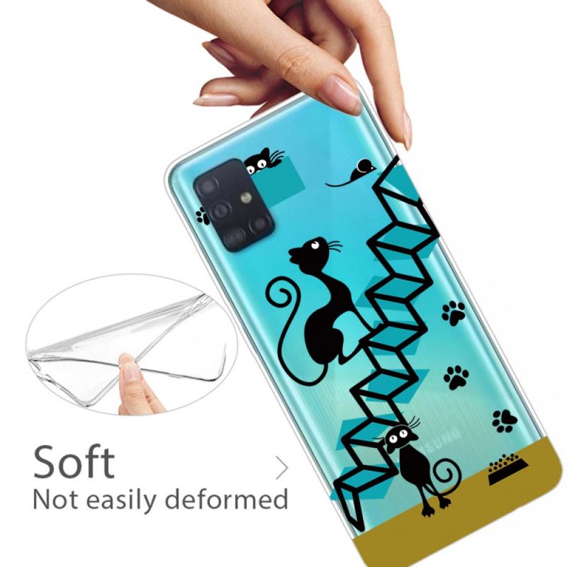 Coque Samsung Galaxy A31 Drôles De Chats