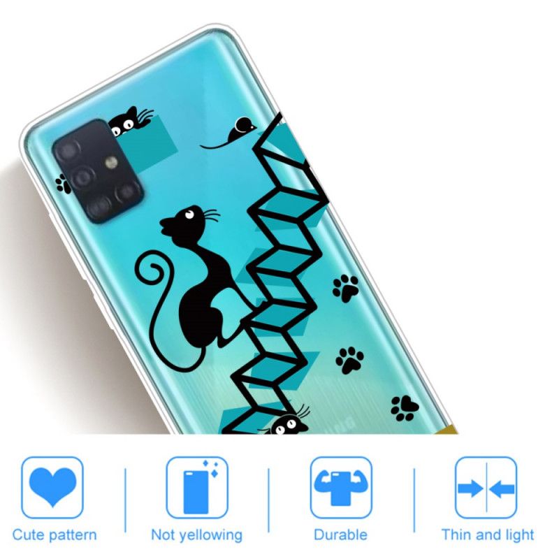 Coque Samsung Galaxy A31 Drôles De Chats