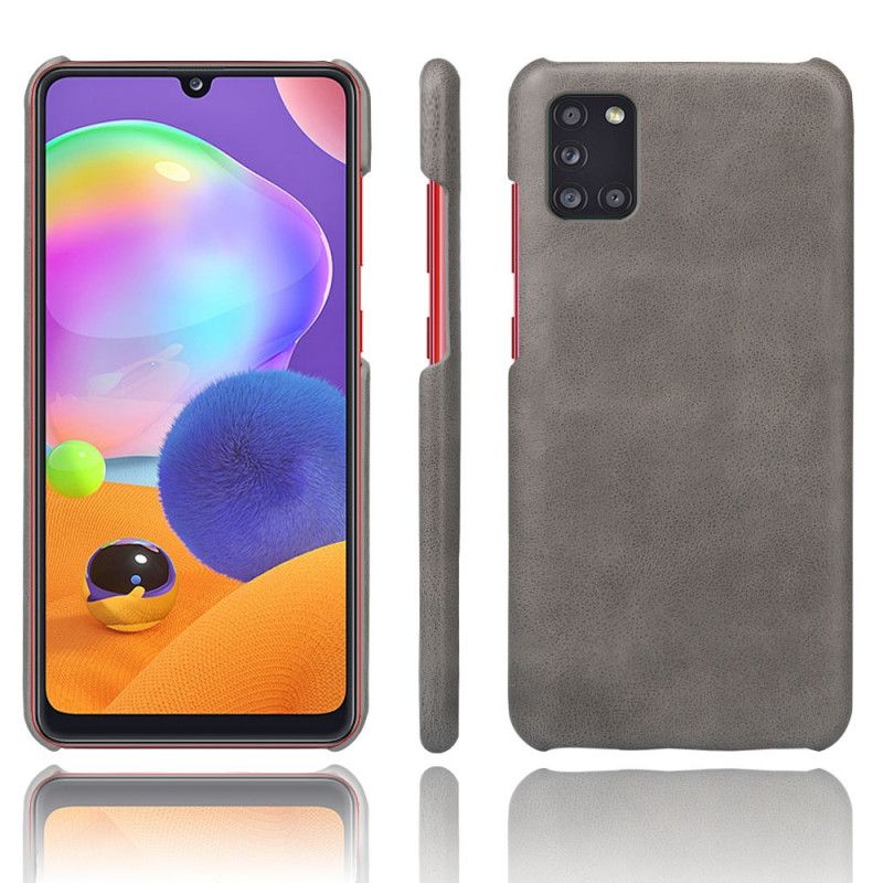 Coque Samsung Galaxy A31 Effet Cuir Ksq