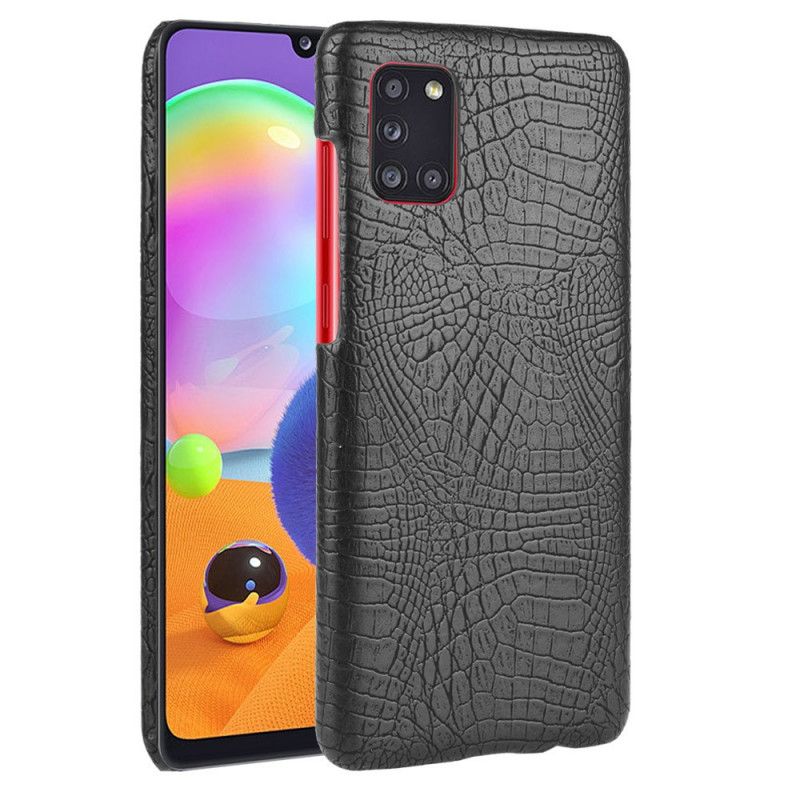 Coque Samsung Galaxy A31 Effet Peau De Crocodile