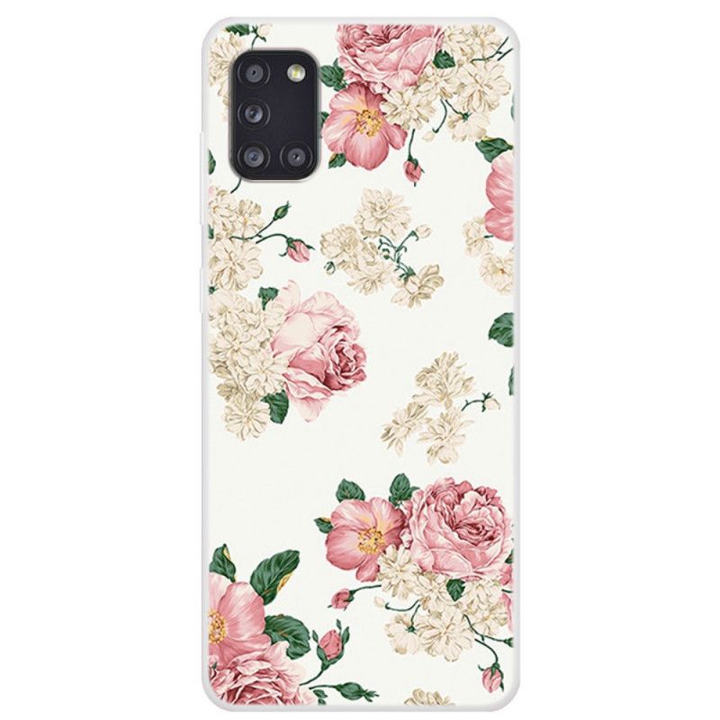 Coque Samsung Galaxy A31 Fleurs Liberty