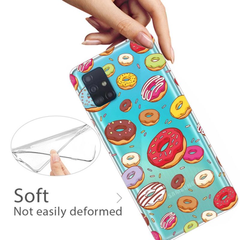 Coque Samsung Galaxy A31 Love Donuts