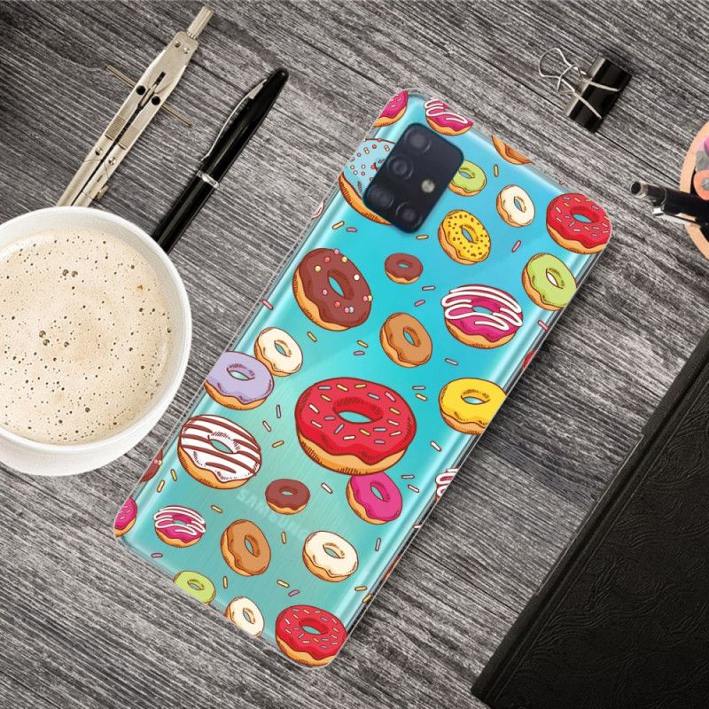 Coque Samsung Galaxy A31 Love Donuts