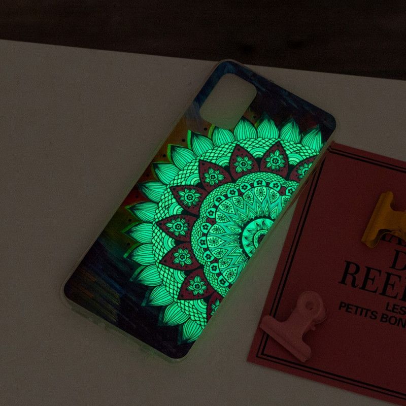 Coque Samsung Galaxy A31 Mandala Coloré Fluorescente