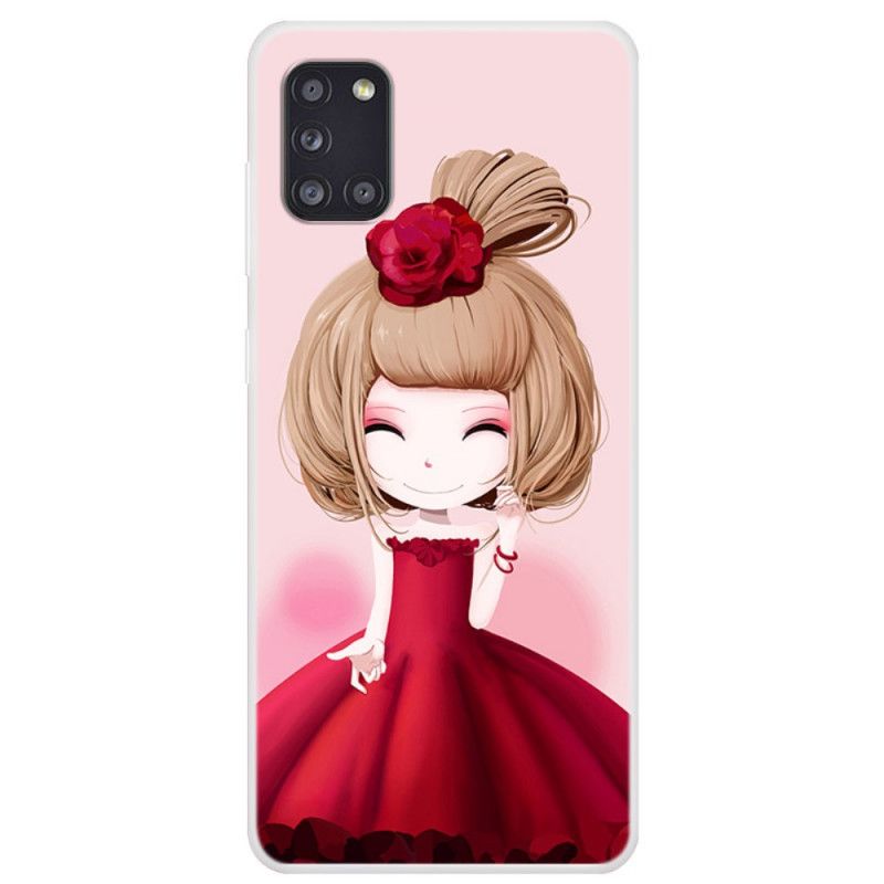 Coque Samsung Galaxy A31 Manga Lady