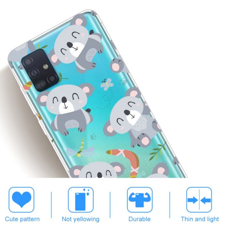 Coque Samsung Galaxy A31 Mignons Koalas