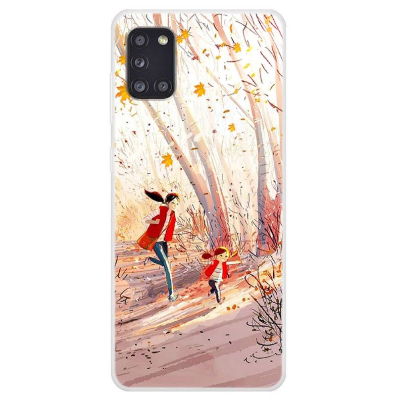 Coque Samsung Galaxy A31 Paysage D'automne