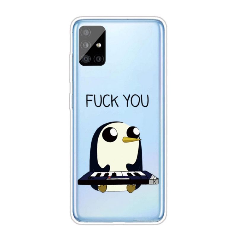 Coque Samsung Galaxy A31 Pingouin Fuck You