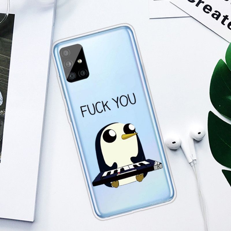 Coque Samsung Galaxy A31 Pingouin Fuck You