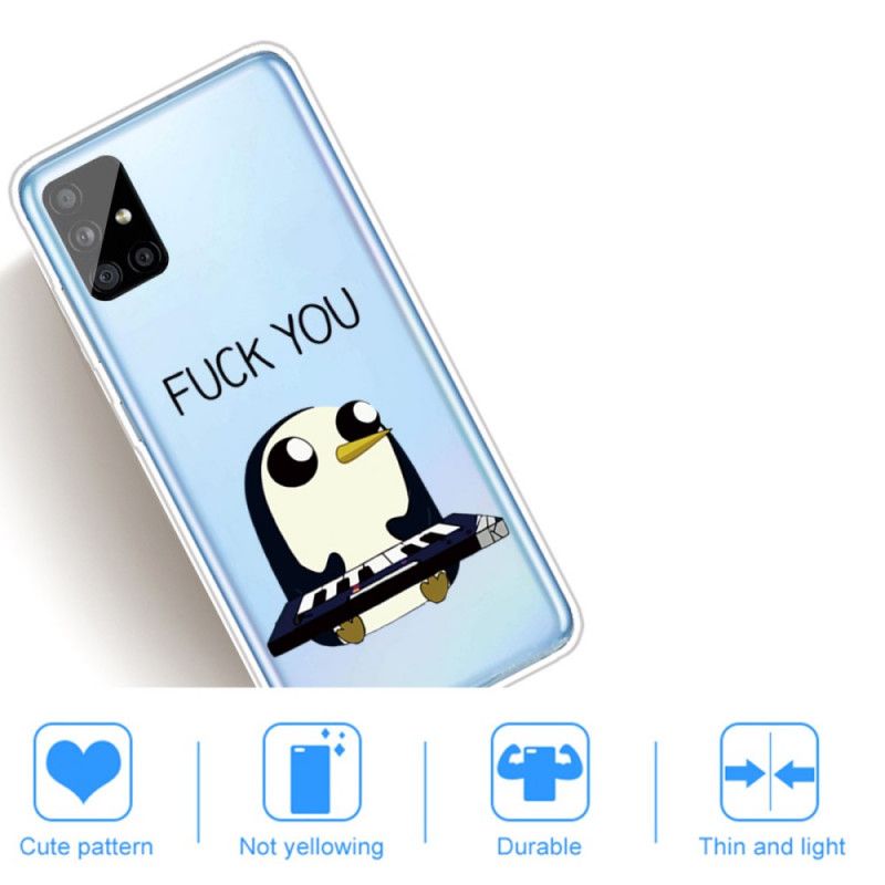 Coque Samsung Galaxy A31 Pingouin Fuck You