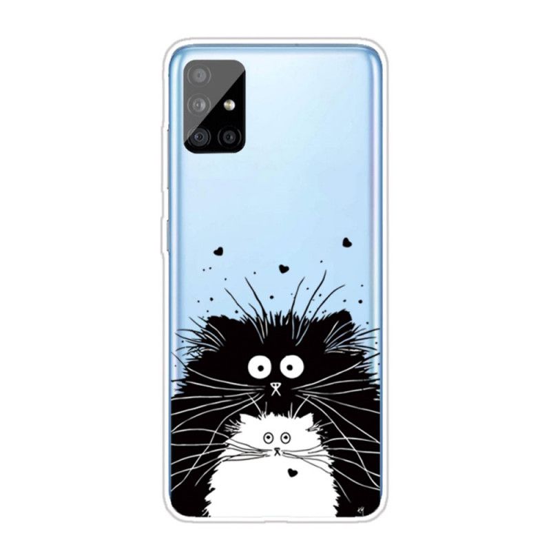 Coque Samsung Galaxy A31 Regarde Les Chats