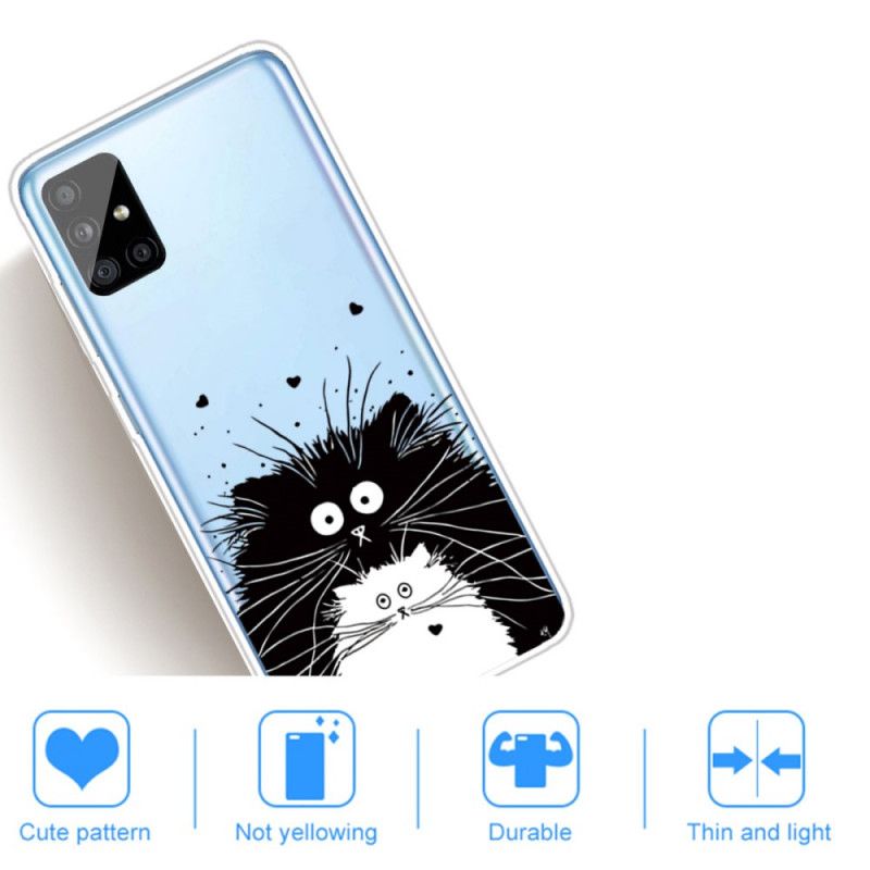 Coque Samsung Galaxy A31 Regarde Les Chats