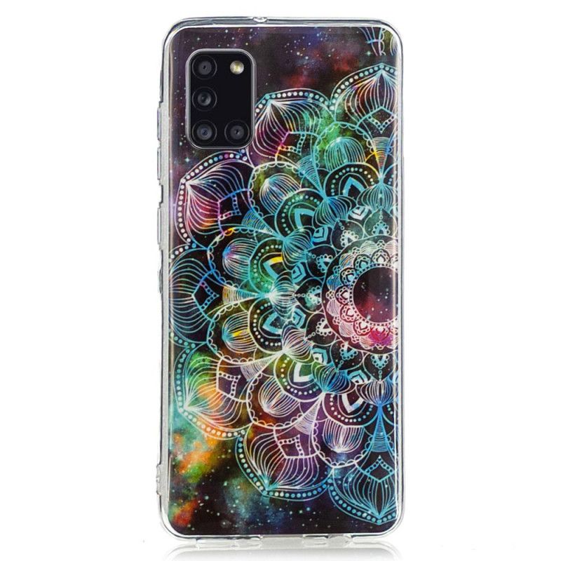 Coque Samsung Galaxy A31 Série Floralies Fluorescente