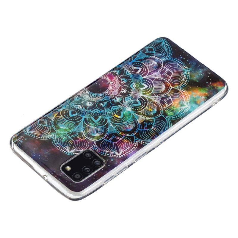 Coque Samsung Galaxy A31 Série Floralies Fluorescente