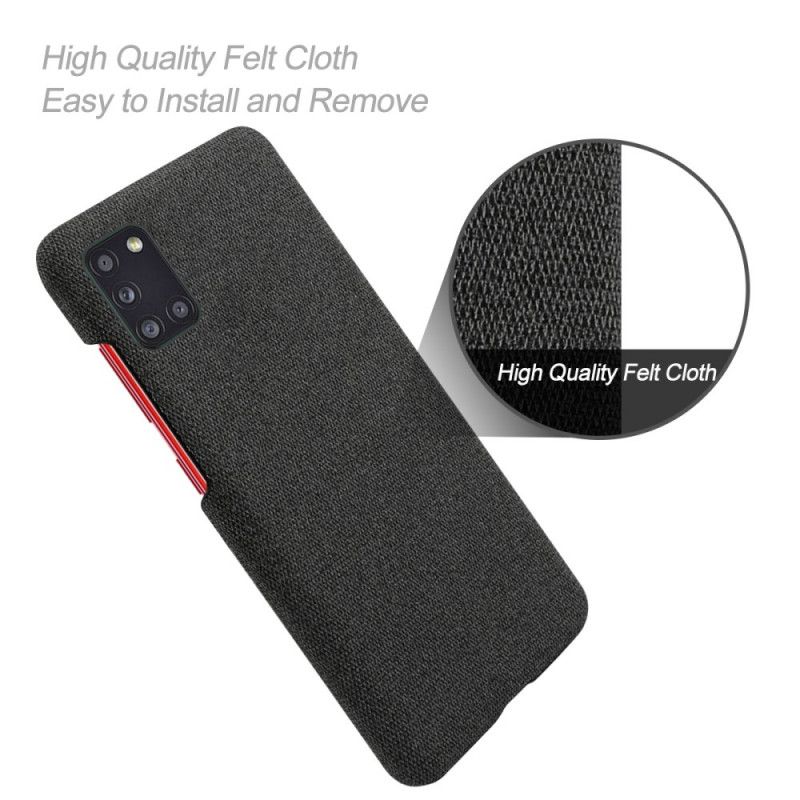 Coque Samsung Galaxy A31 Texture Tissu Ksq