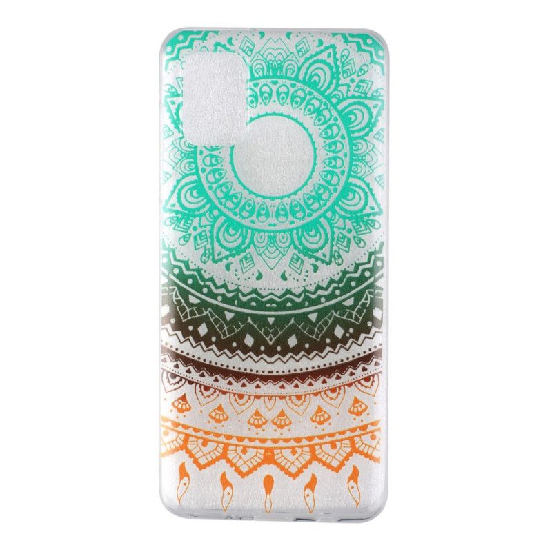 Coque Samsung Galaxy A31 Transparente Fleur Mandala