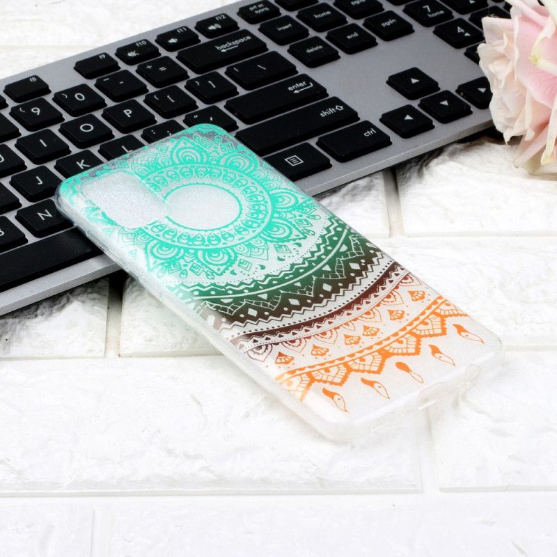 Coque Samsung Galaxy A31 Transparente Fleur Mandala