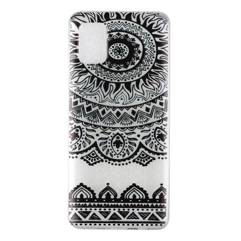 Coque Samsung Galaxy A31 Transparente Fleur Mandala