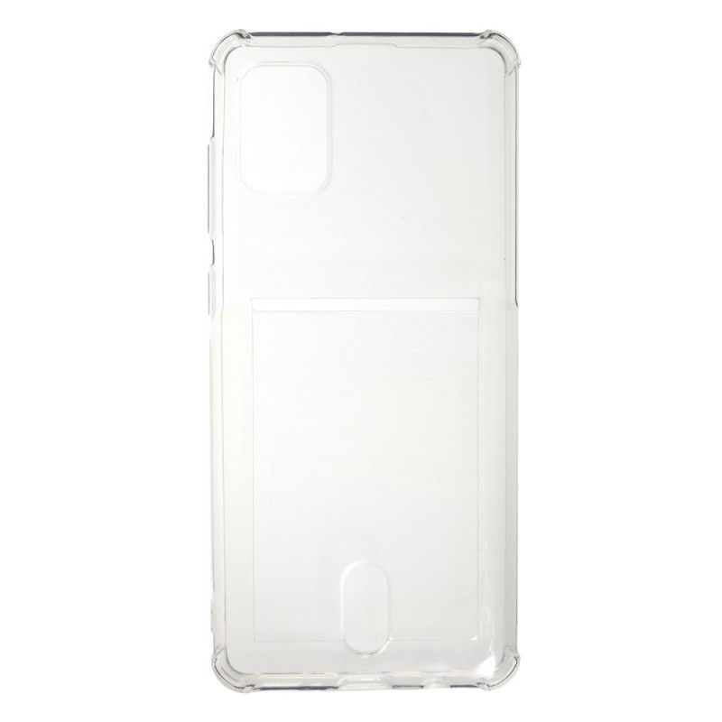 Coque Samsung Galaxy A31 Transparente Porte-carte