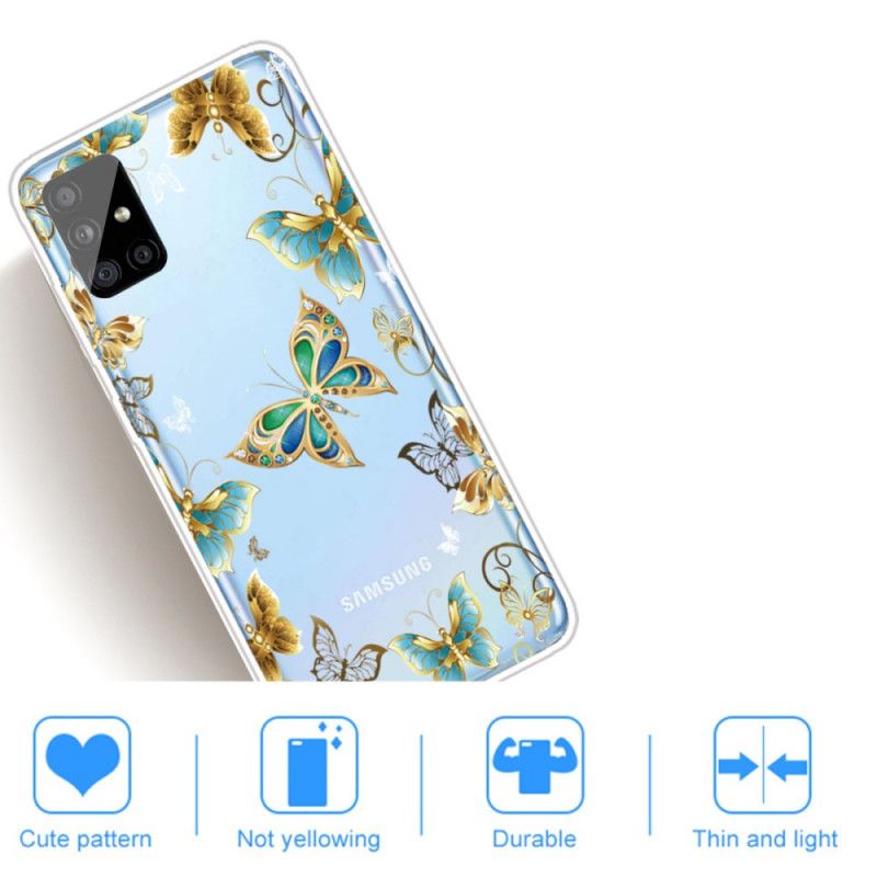 Coque Samsung Galaxy A31 Vol De Papillons