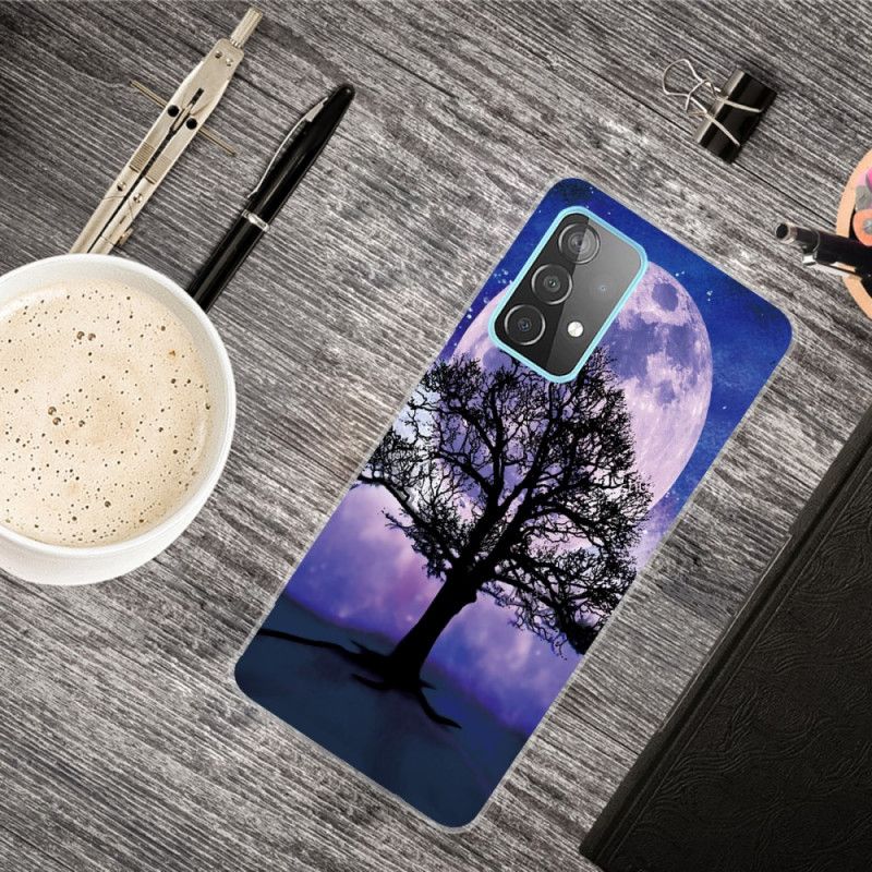 Coque Samsung Galaxy A32 5g Arbre Et Lune