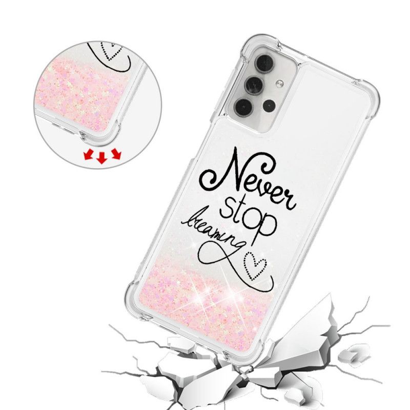 Coque Samsung Galaxy A32 5g Arbre Paillettes