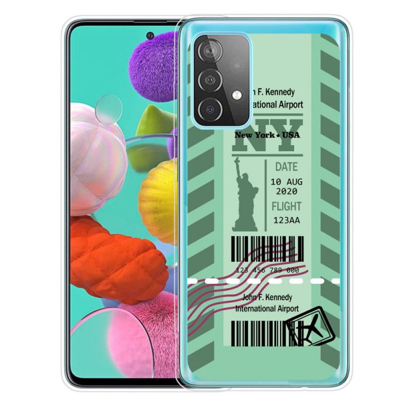 Coque Samsung Galaxy A32 5g Boarding Pass To New York