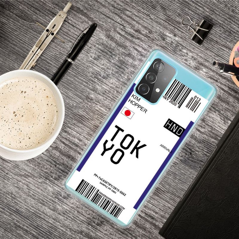 Coque Samsung Galaxy A32 5g Boarding Pass To Tokyo