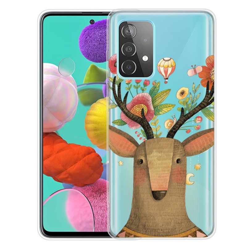 Coque Samsung Galaxy A32 5g Cerf Tribal